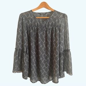 Dorothy Perkins flounced blouse